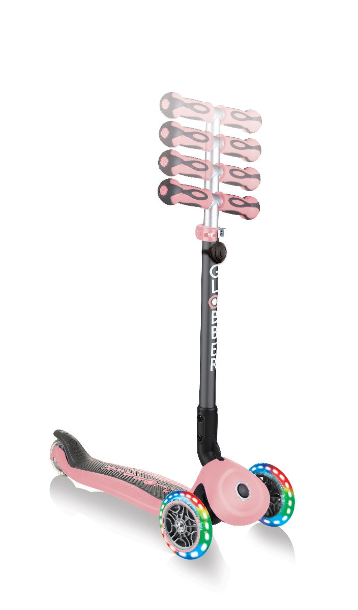 Globber GO•UP Deluxe Convertible Foldable Scooter (LED wheels) - 5 Colours - Pupsik Singapore