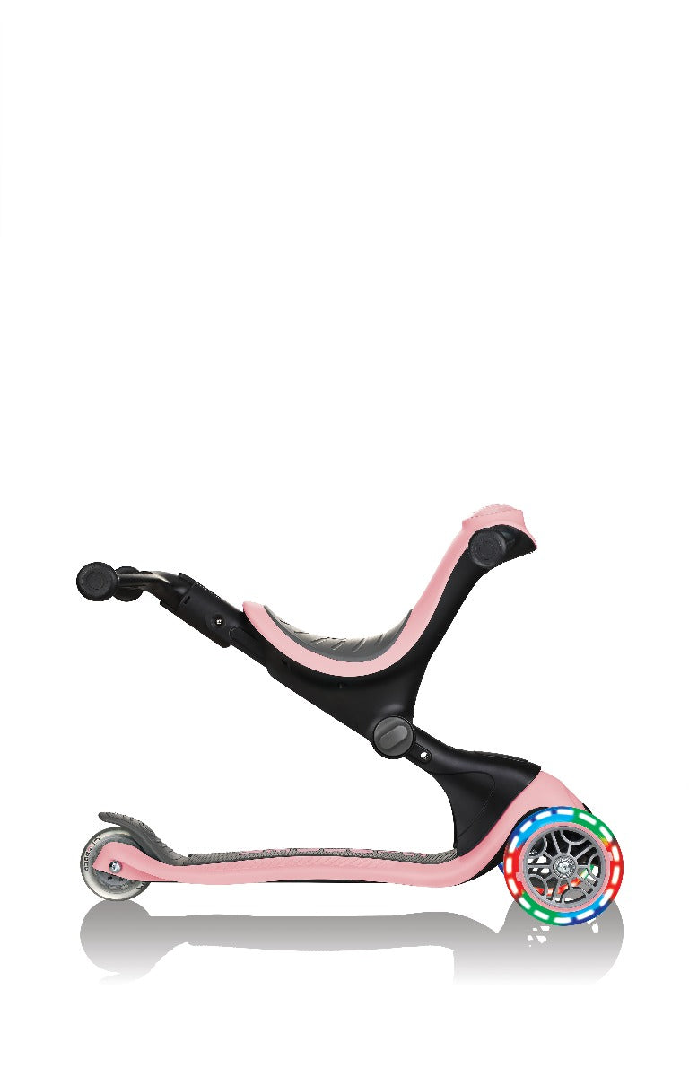 Globber GO•UP Deluxe Convertible Foldable Scooter (LED wheels) - 5 Colours - Pupsik Singapore
