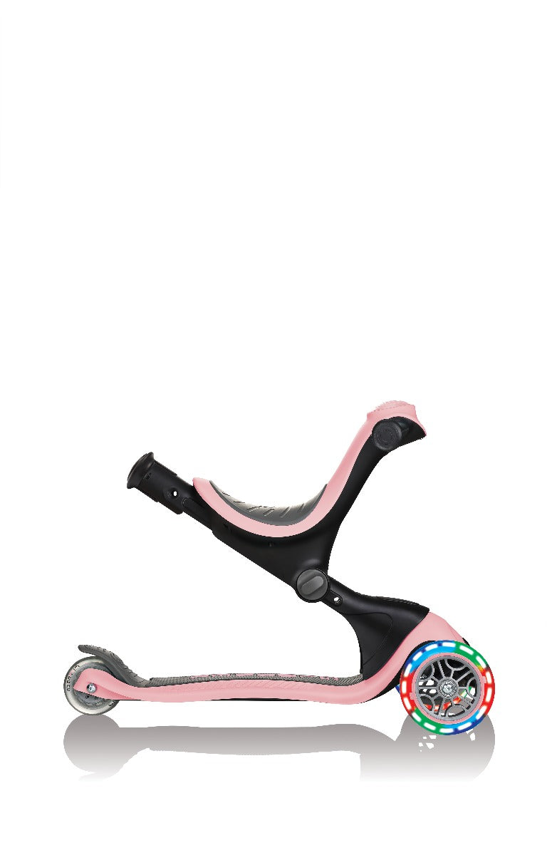 Globber GO•UP Deluxe Convertible Foldable Scooter (LED wheels) - 5 Colours - Pupsik Singapore