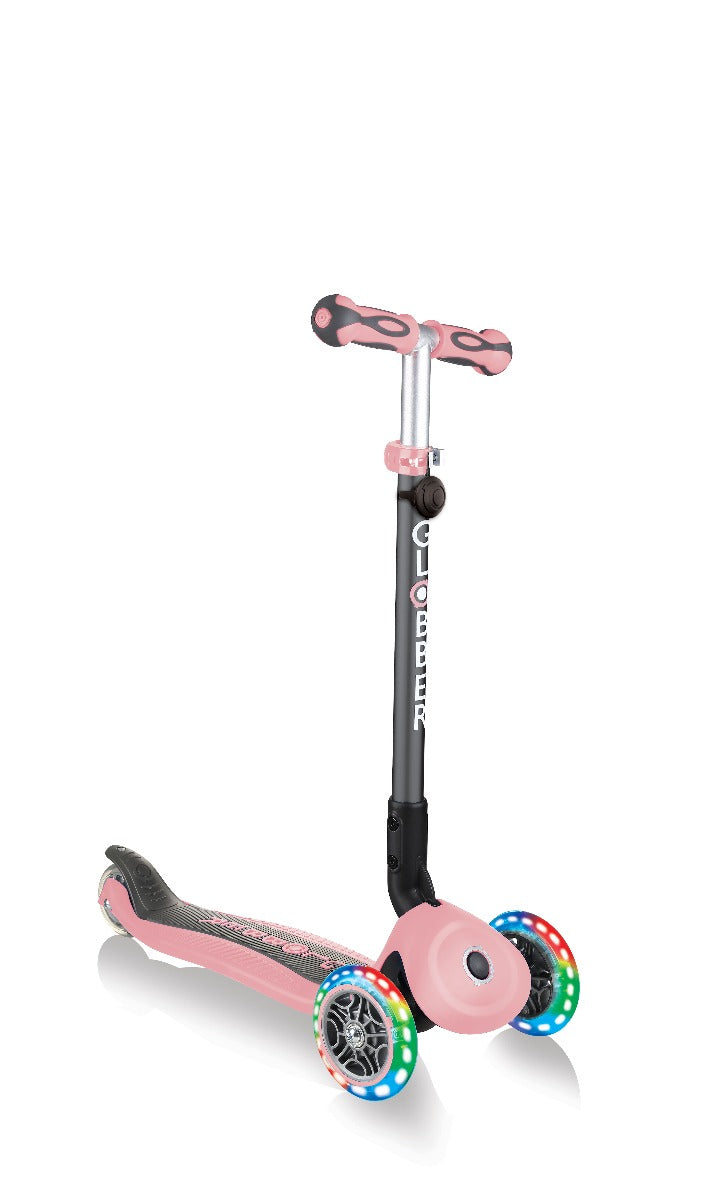 Globber GO•UP Deluxe Convertible Foldable Scooter (LED wheels) - 5 Colours - Pupsik Singapore
