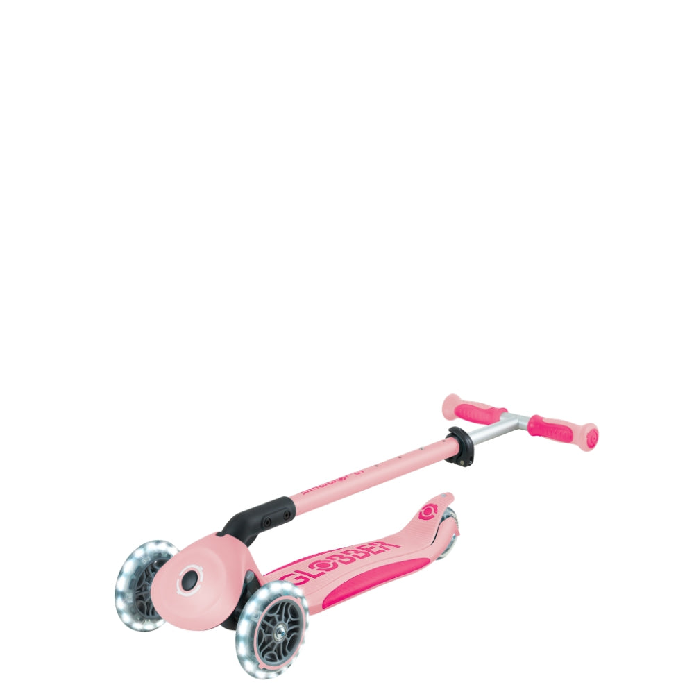 Globber GO•UP Deluxe Convertible Foldable Scooter (LED wheels) - 5 Colours