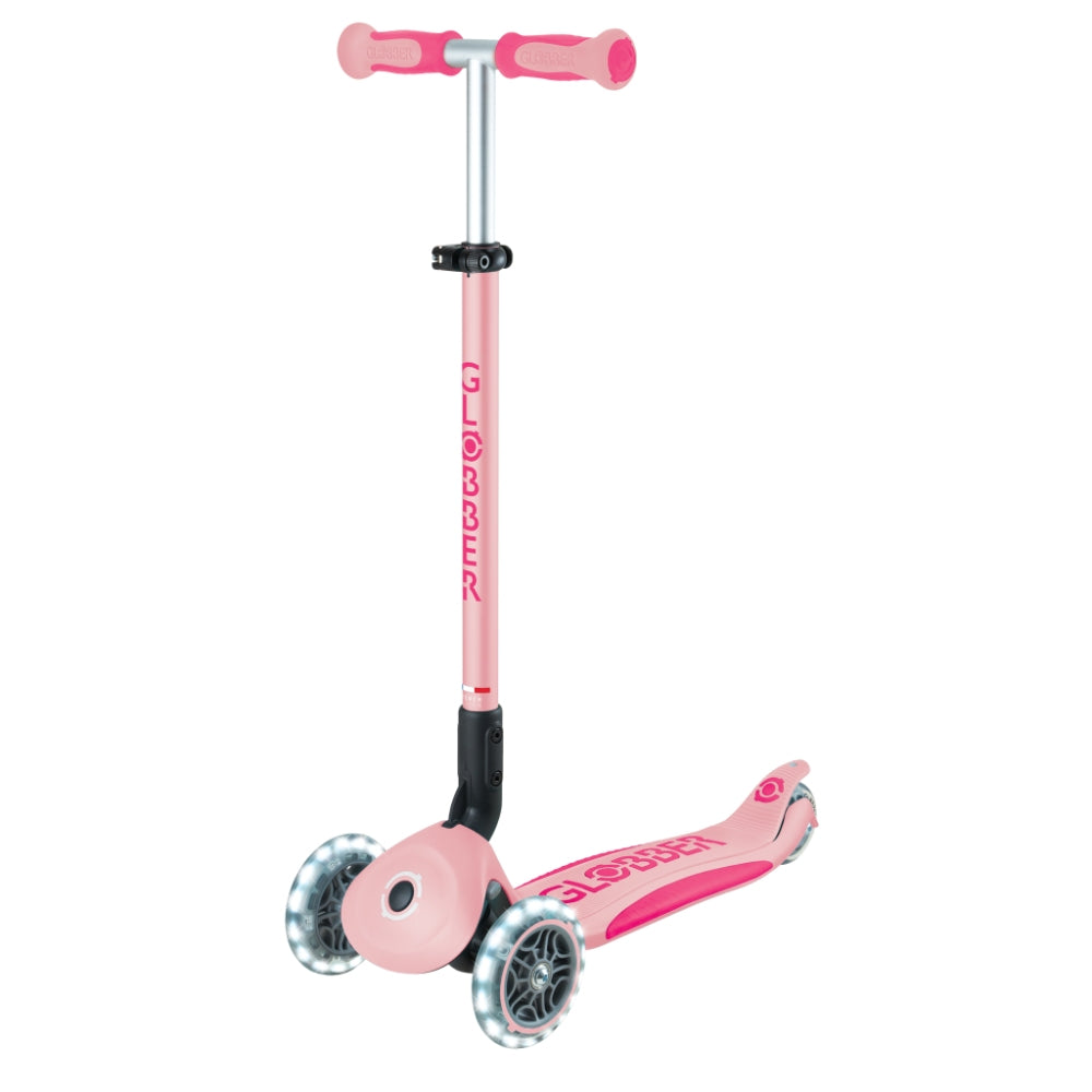Globber GO•UP Deluxe Convertible Foldable Scooter (LED wheels) - 5 Colours