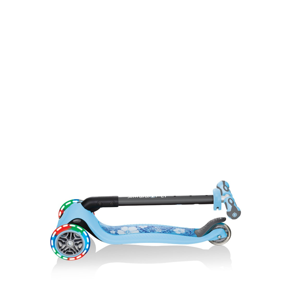 Globber GO•UP Deluxe Fantasy Lights Convertible Foldable Scooter (LED Wheels) - 3 Designs - Pupsik Singapore