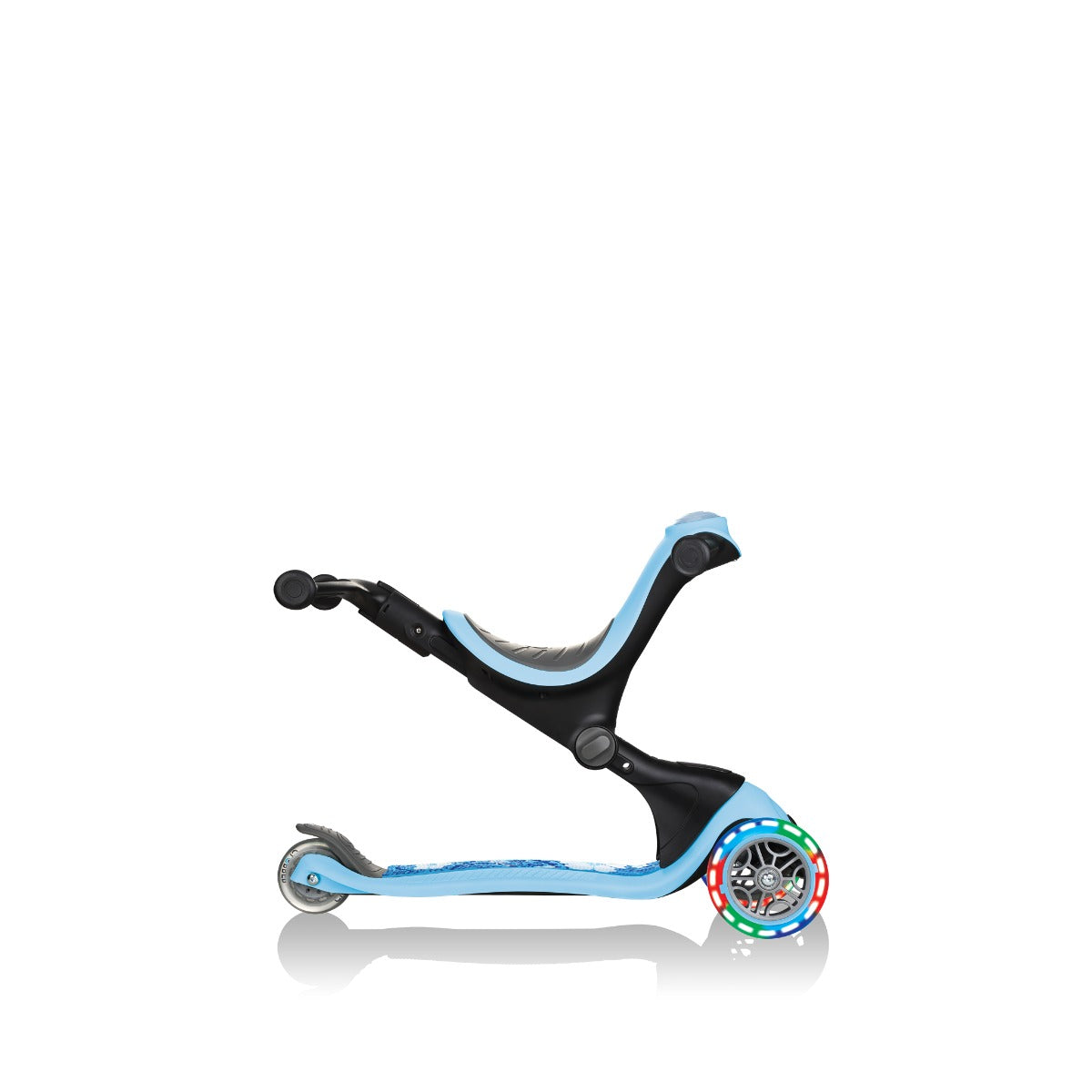 Globber GO•UP Deluxe Fantasy Lights Convertible Foldable Scooter (LED Wheels) - 3 Designs - Pupsik Singapore