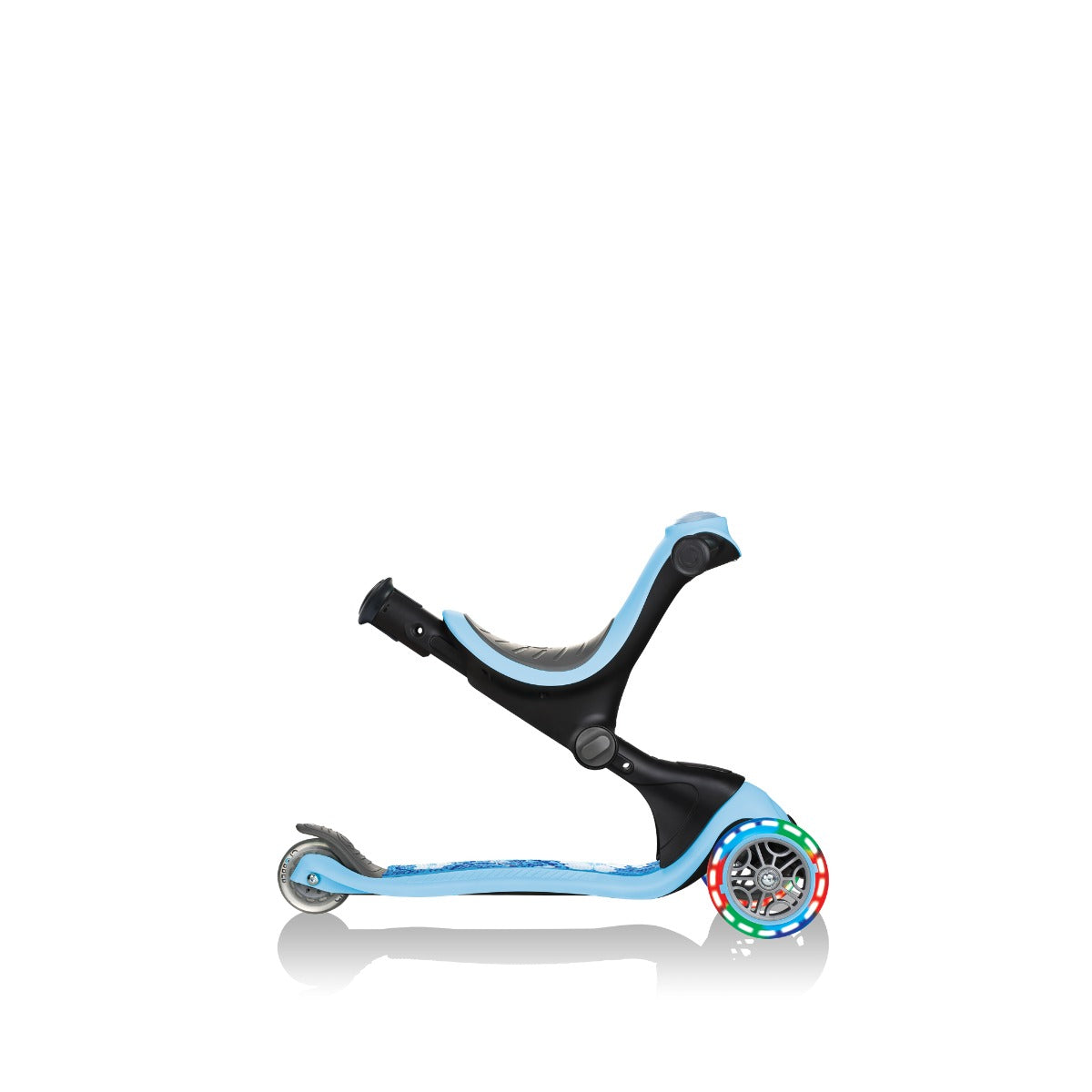 Globber GO•UP Deluxe Fantasy Lights Convertible Foldable Scooter (LED Wheels) - 3 Designs - Pupsik Singapore