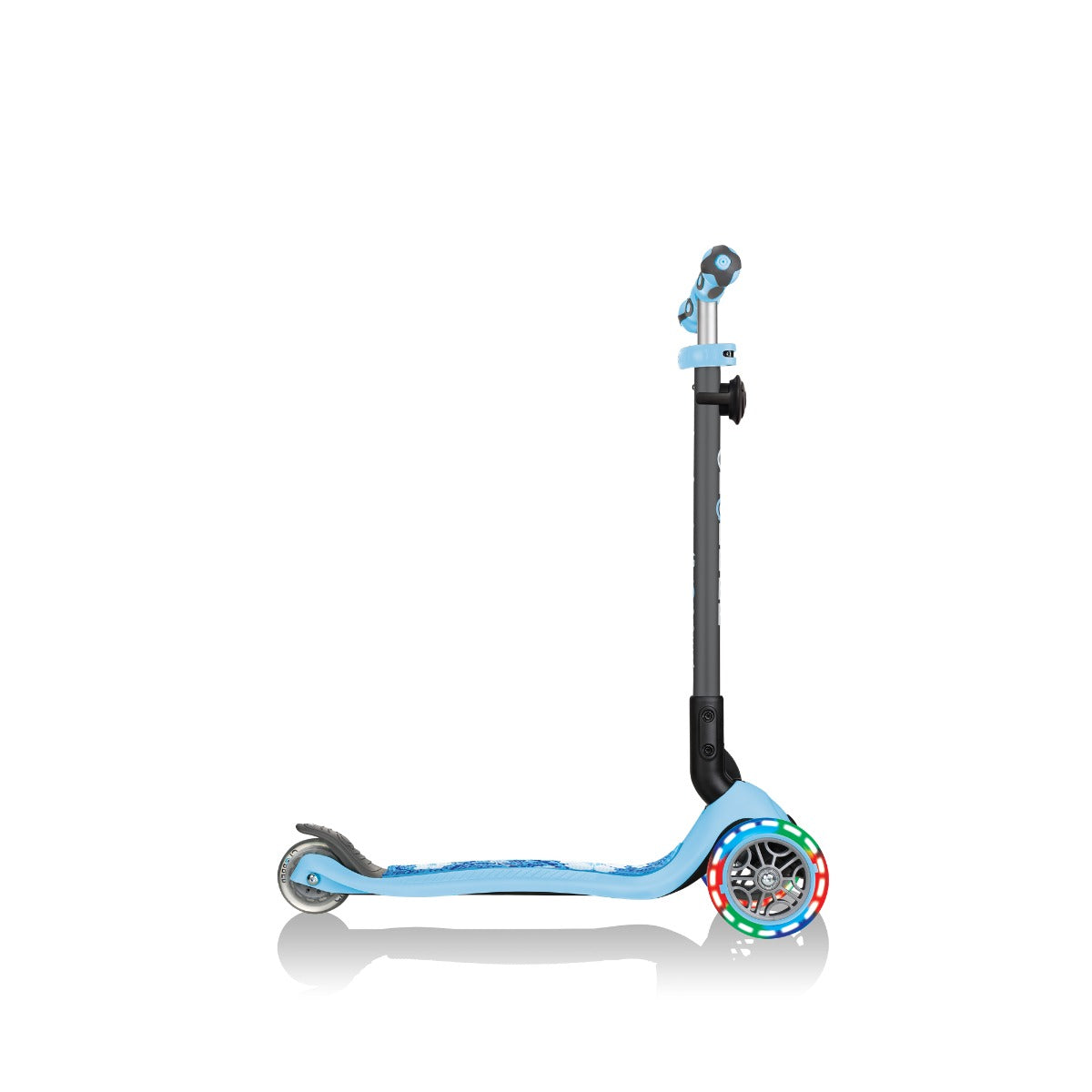 Globber GO•UP Deluxe Fantasy Lights Convertible Foldable Scooter (LED Wheels) - 3 Designs - Pupsik Singapore