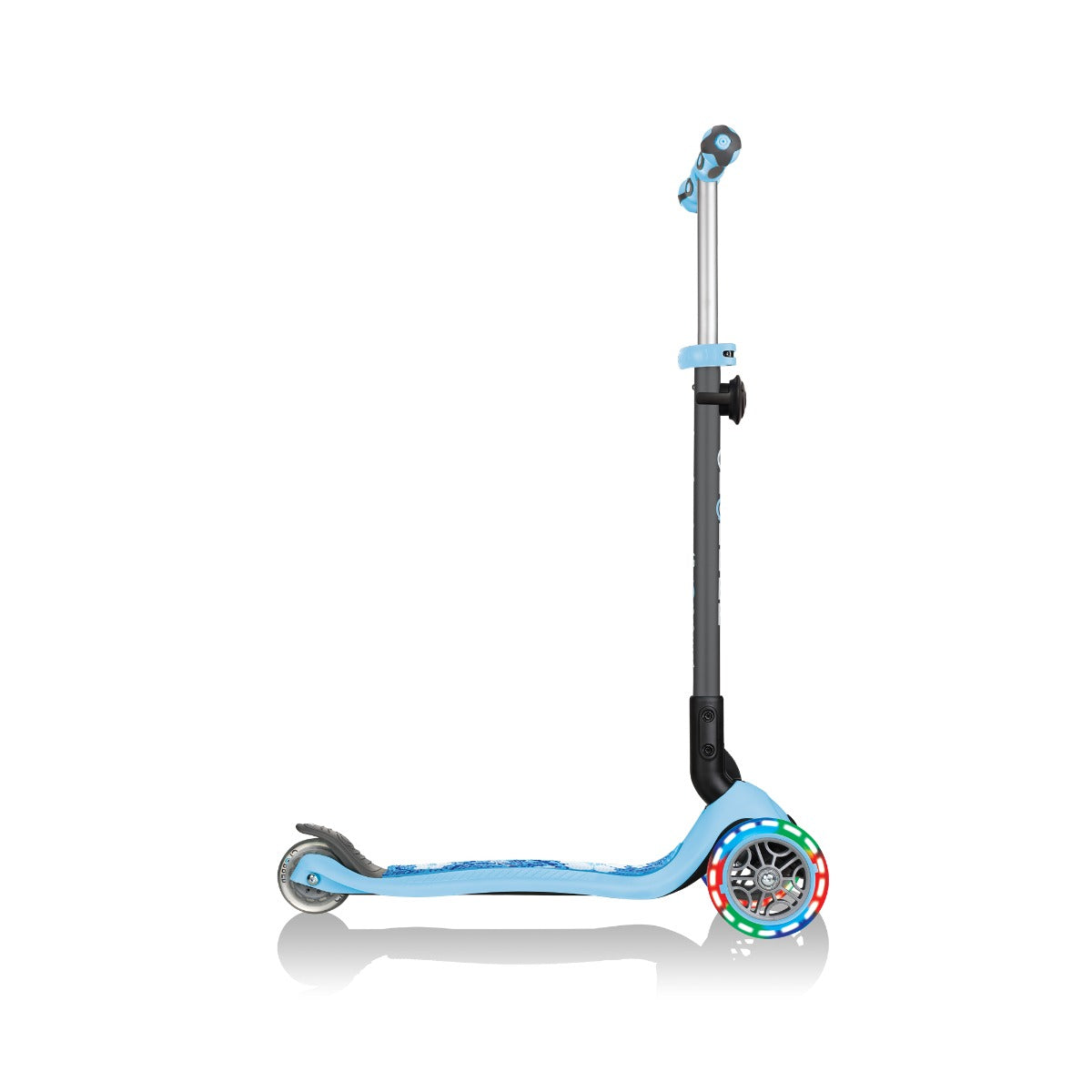 Globber GO•UP Deluxe Fantasy Lights Convertible Foldable Scooter (LED Wheels) - 3 Designs - Pupsik Singapore