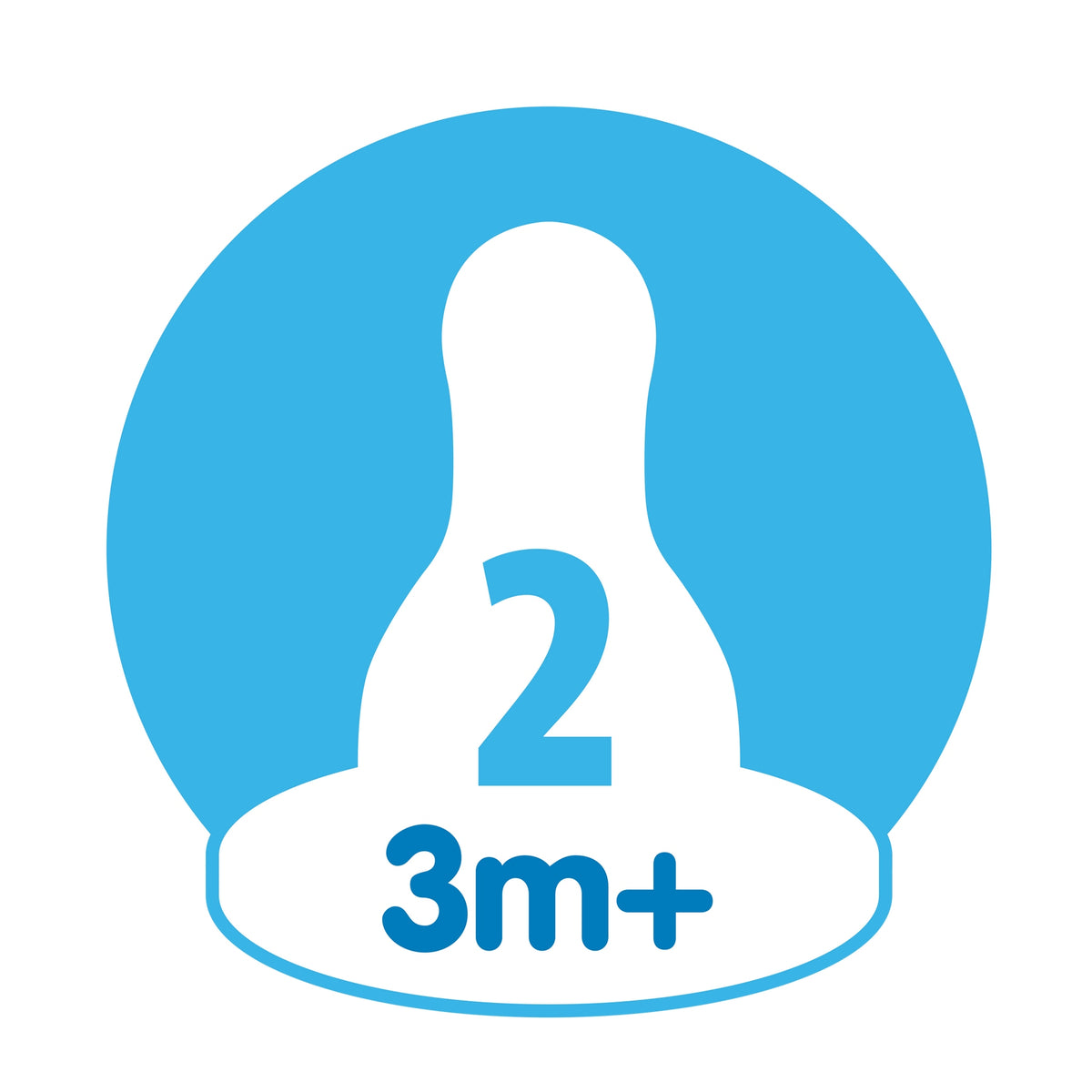 Dr. Brown's Natural Flow Narrow-Neck Teats 2/6pk (6 Sizes) | Silicone Nipples