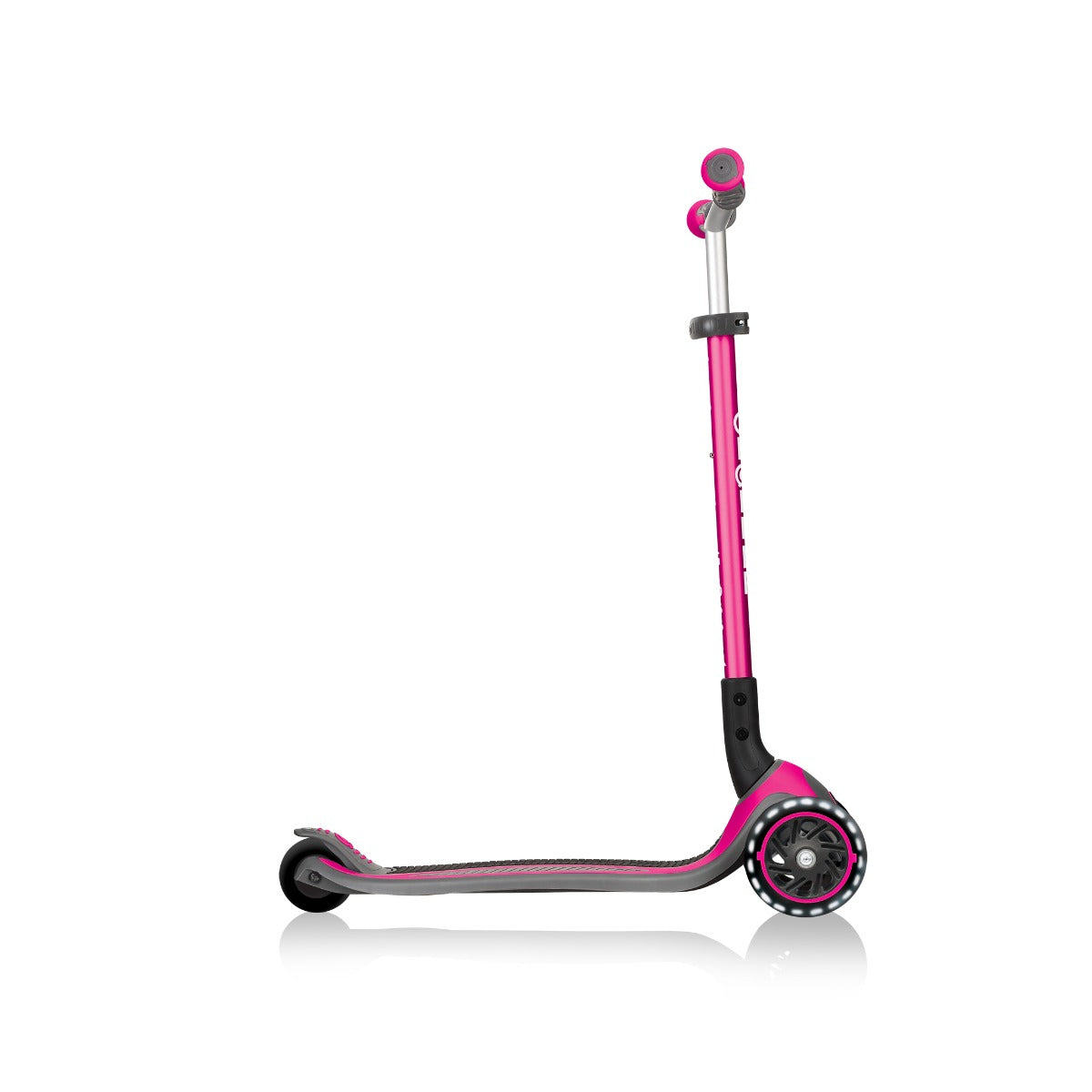 Globber Master Lights Foldable Scooter V2 (LED Wheels) (4 Colors) - Pupsik Singapore