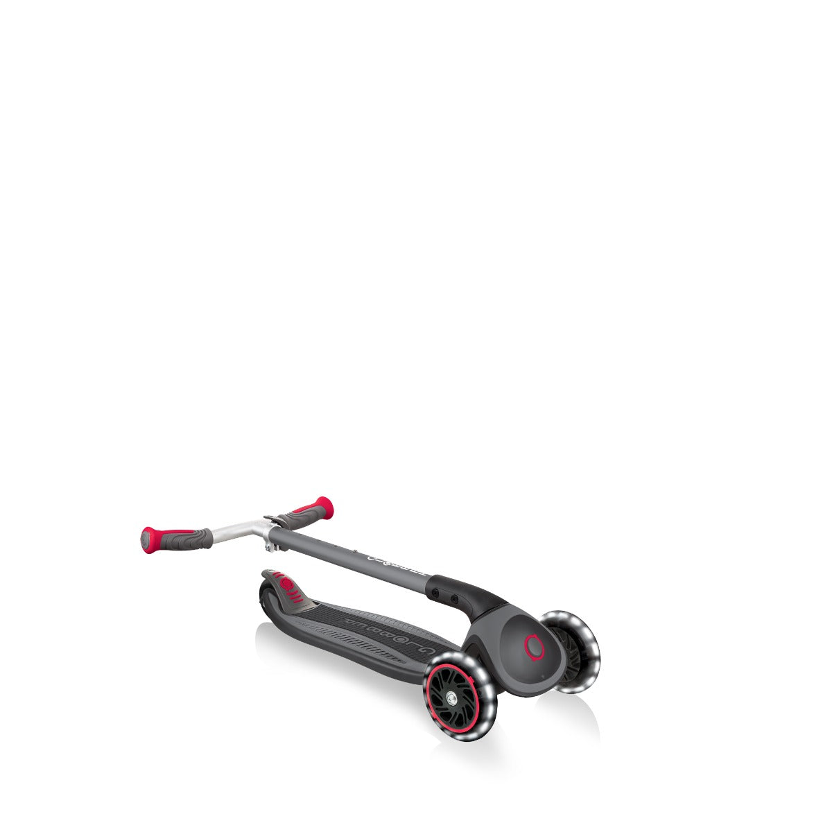 Globber Master Lights Foldable Scooter V2 (LED Wheels) (4 Colors) - Pupsik Singapore