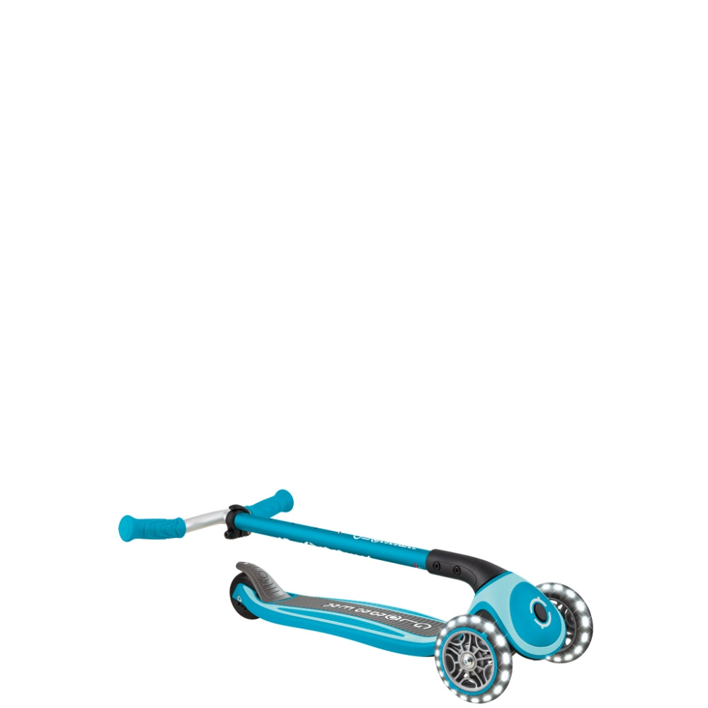 Globber Master Lights Foldable Scooter V2 (LED Wheels) (7 Colors)