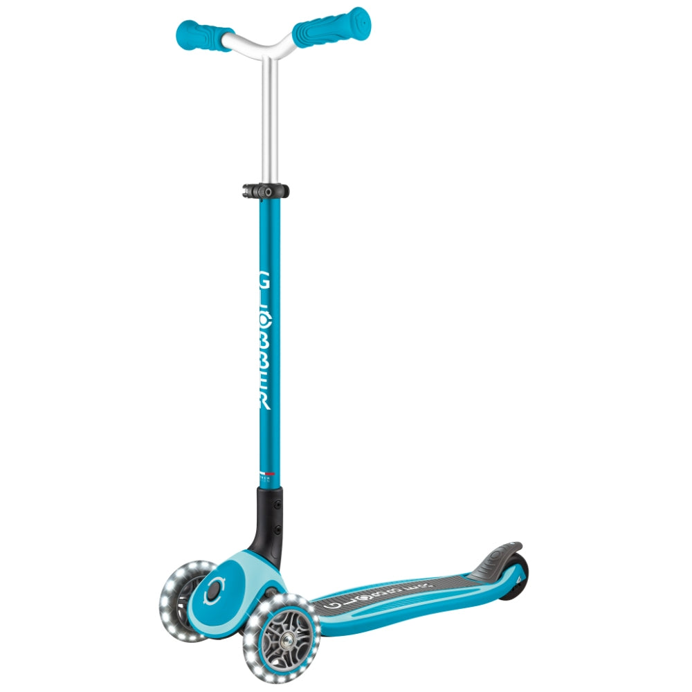 Globber Master Lights Foldable Scooter V2 (LED Wheels) (7 Colors)