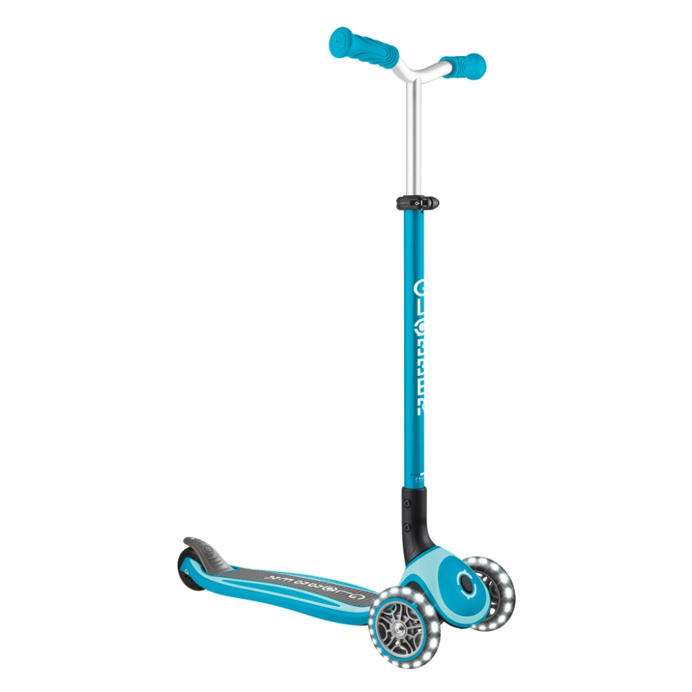 Globber Master Lights Foldable Scooter V2 (LED Wheels) (7 Colors)