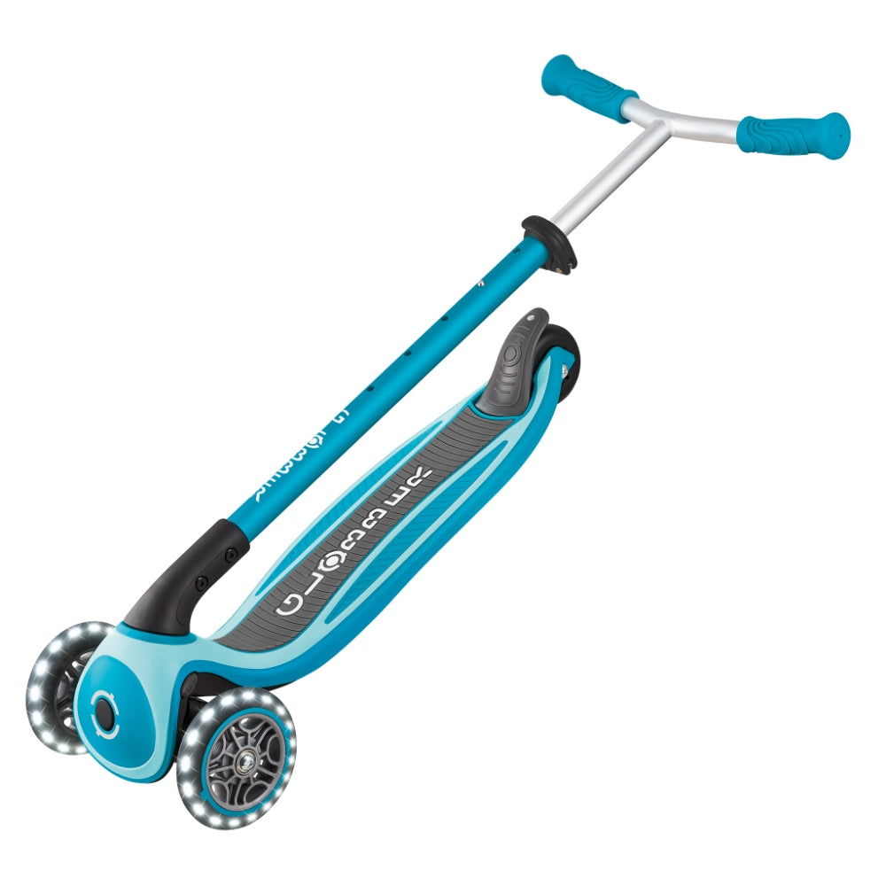 Globber Master Lights Foldable Scooter V2 (LED Wheels) (7 Colors)