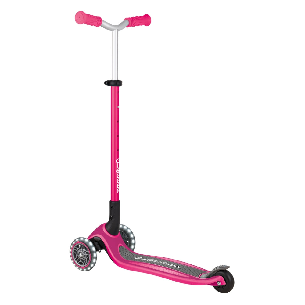 Globber Master Lights Foldable Scooter V2 (LED Wheels) (7 Colors)