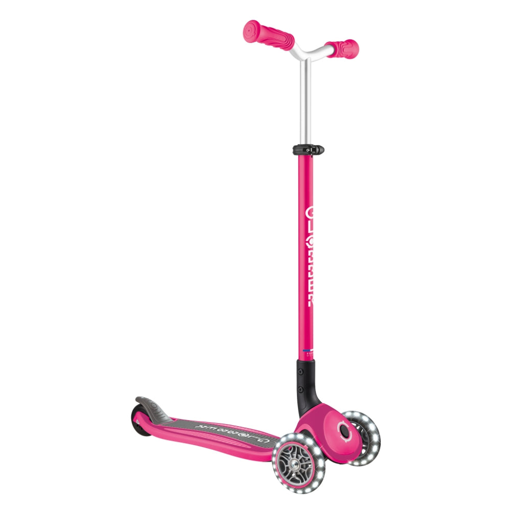 Globber Master Lights Foldable Scooter V2 (LED Wheels) (7 Colors)