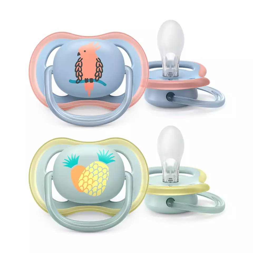 Philips Avent Ultra Air Pacifier, 2pk - 0-6M (10 Designs)