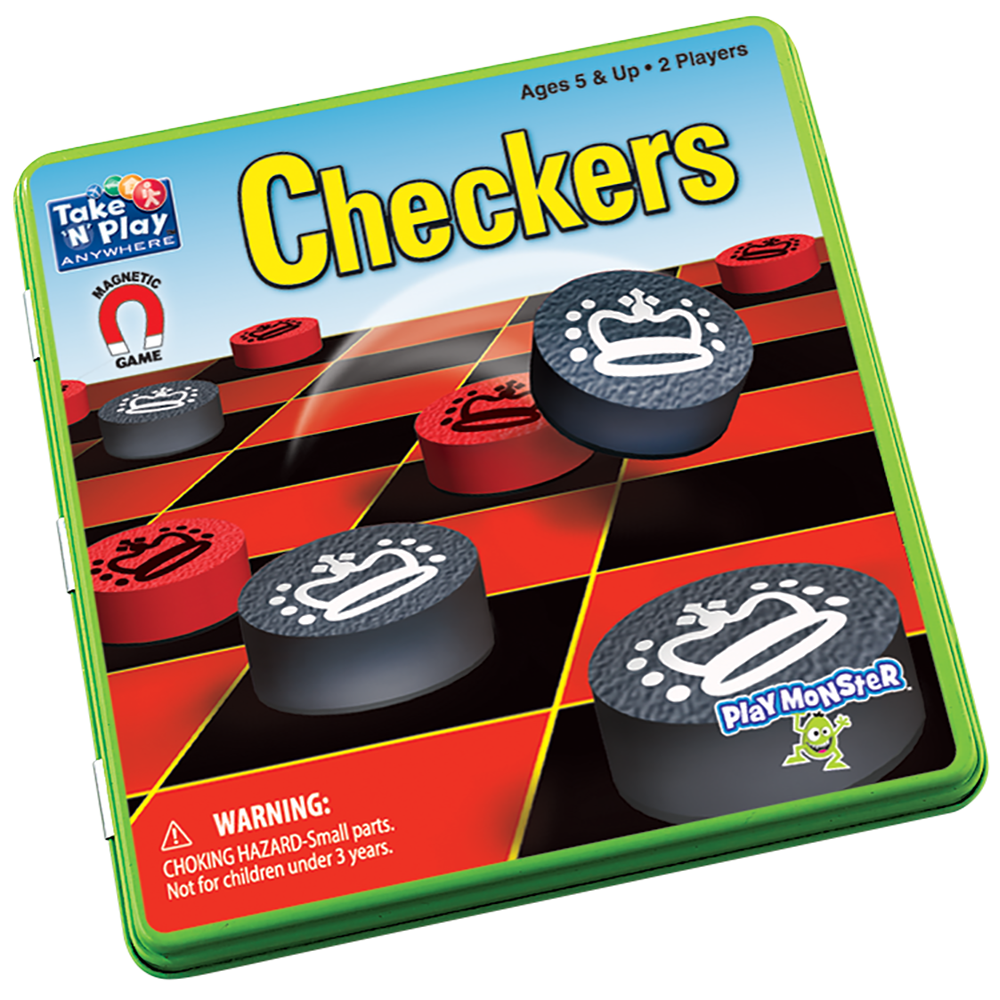 PlayMonster Take ‘N’ Play Anywhere Checkers
