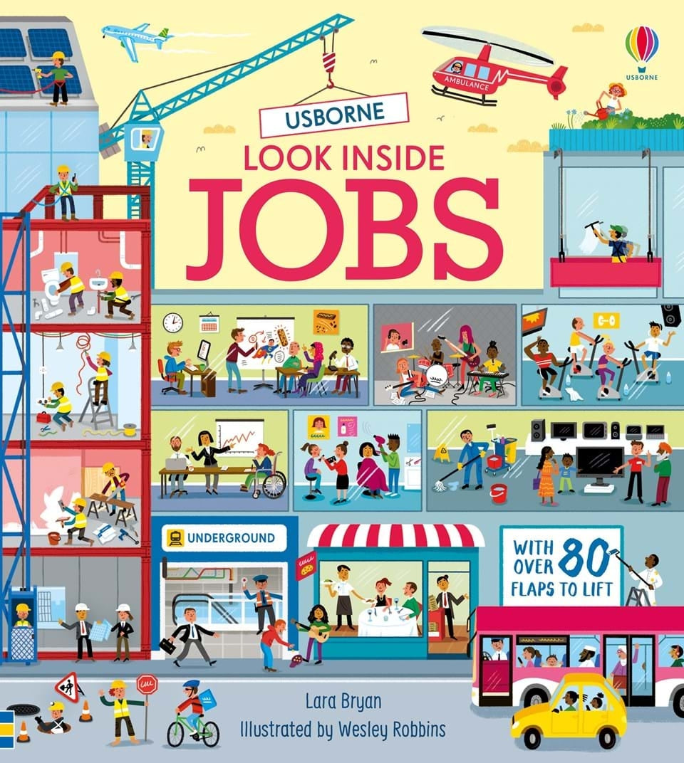 Usborne Lift-the-Flap Look Inside Book (10 Types) - Pupsik Singapore