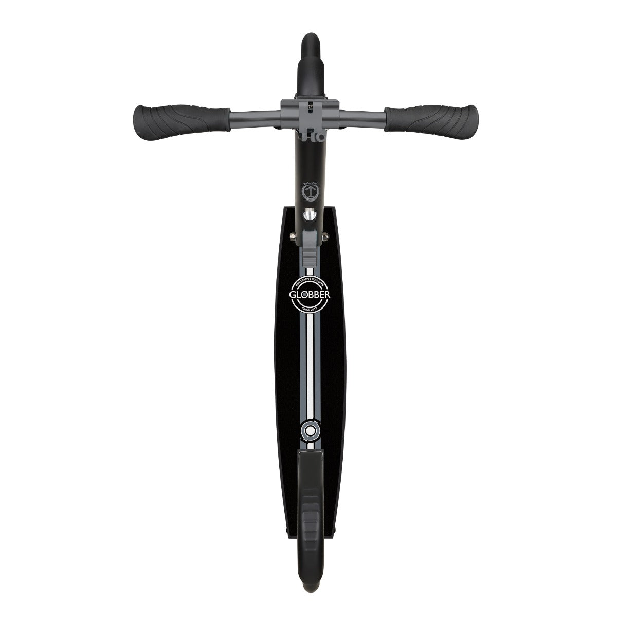 Globber NL 205 2-Wheel Foldable Scooter (8Y+) - Black Grey