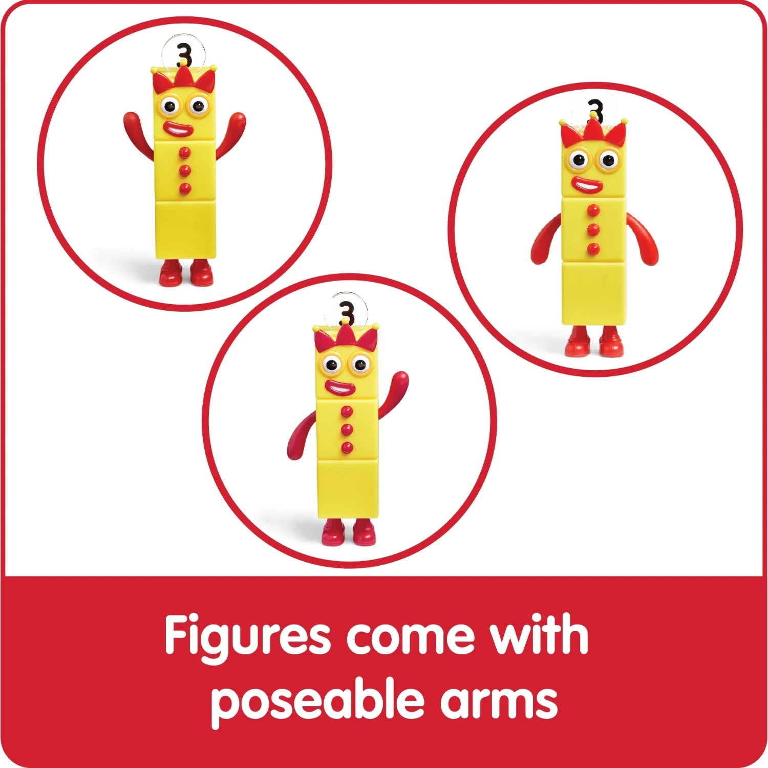 Numberblocks Friends One to Five/Six To Ten Figure Set (2 Types)