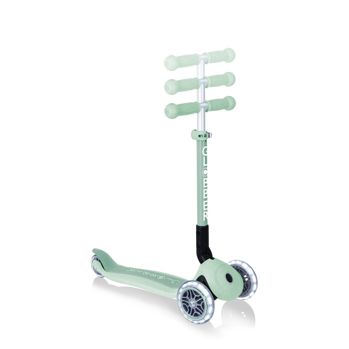 Globber Junior Foldable Fantasy Lights Scooter (LED Wheels) - 8 Colors - Pupsik Singapore