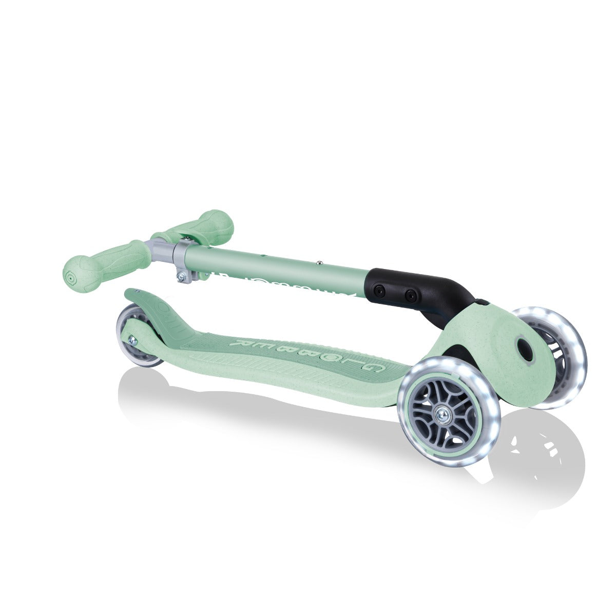 Globber Junior Foldable Fantasy Lights Scooter (LED Wheels) - 8 Colors - Pupsik Singapore