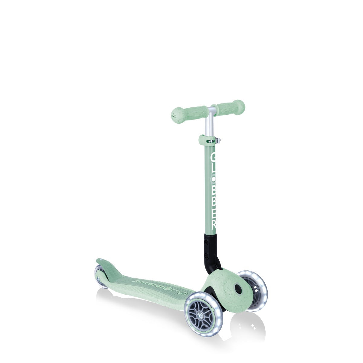 Globber Junior Foldable Fantasy Lights Scooter (LED Wheels) - 8 Colors - Pupsik Singapore