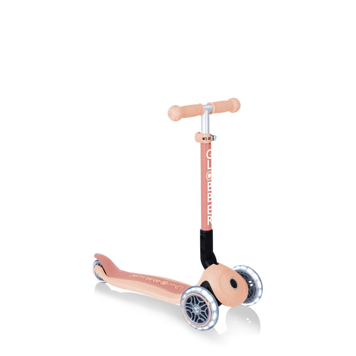 Globber Junior Foldable Fantasy Lights Scooter (LED Wheels) - 8 Colors - Pupsik Singapore