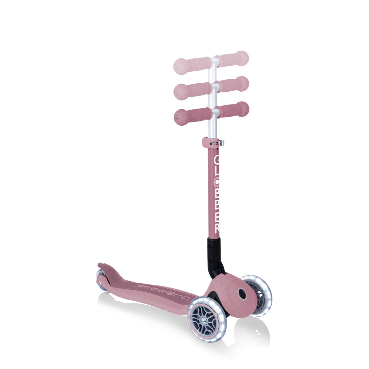 Globber Junior Foldable Fantasy Lights Scooter (LED Wheels) - 8 Colors - Pupsik Singapore