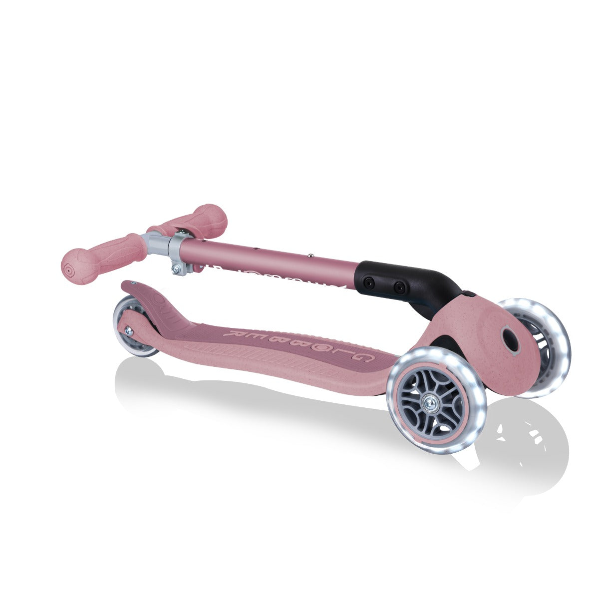Globber Junior Foldable Fantasy Lights Scooter (LED Wheels) - 8 Colors - Pupsik Singapore