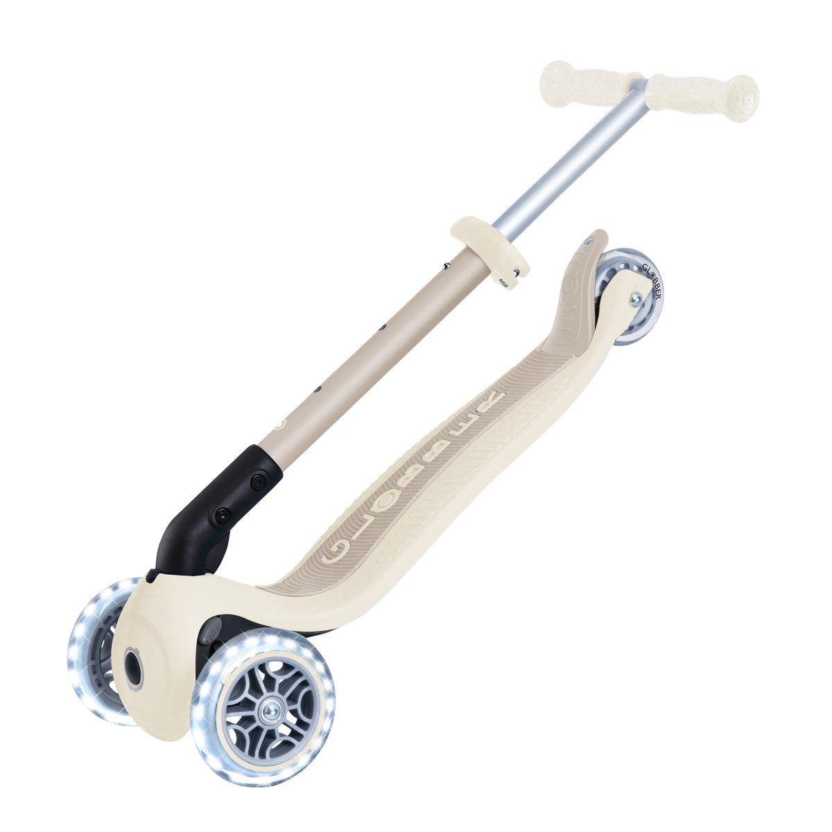 Globber Junior Foldable Fantasy Lights Scooter (LED Wheels) - 8 Colors - Pupsik Singapore