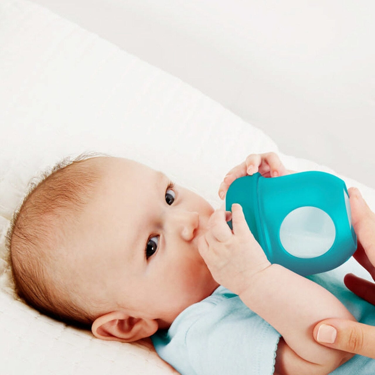 Boon Nursh Silicone Pouch Bottle, 4oz (3pk) (3 Colours) - Pupsik Singapore