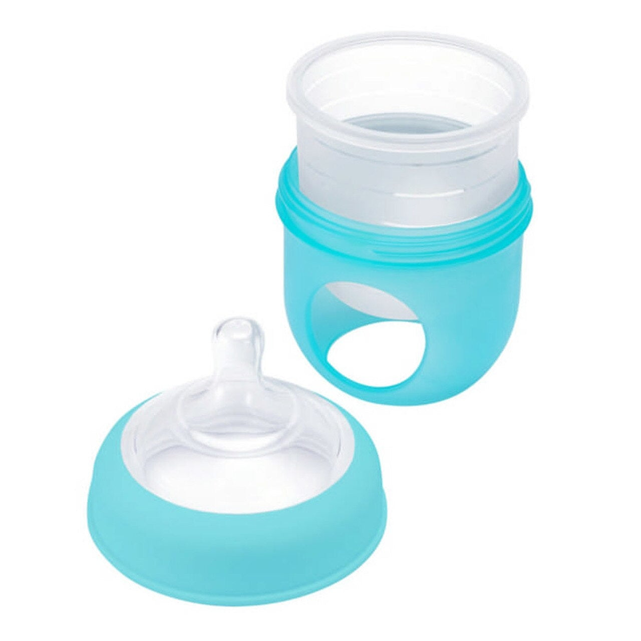 Boon Nursh Silicone Pouch Bottle, 4oz (3pk) (3 Colours) - Pupsik Singapore