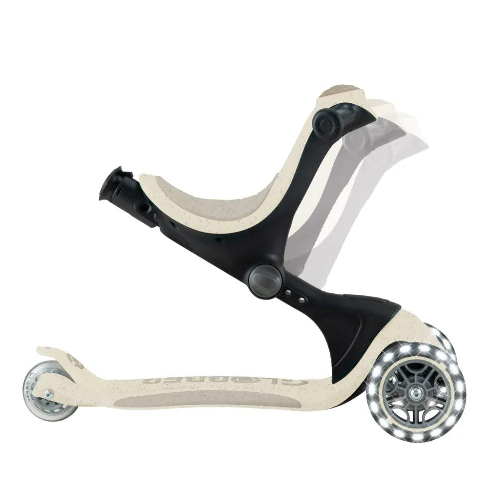 Globber GO•UP Deluxe Lights 360° Convertible Foldable Scooter (LED