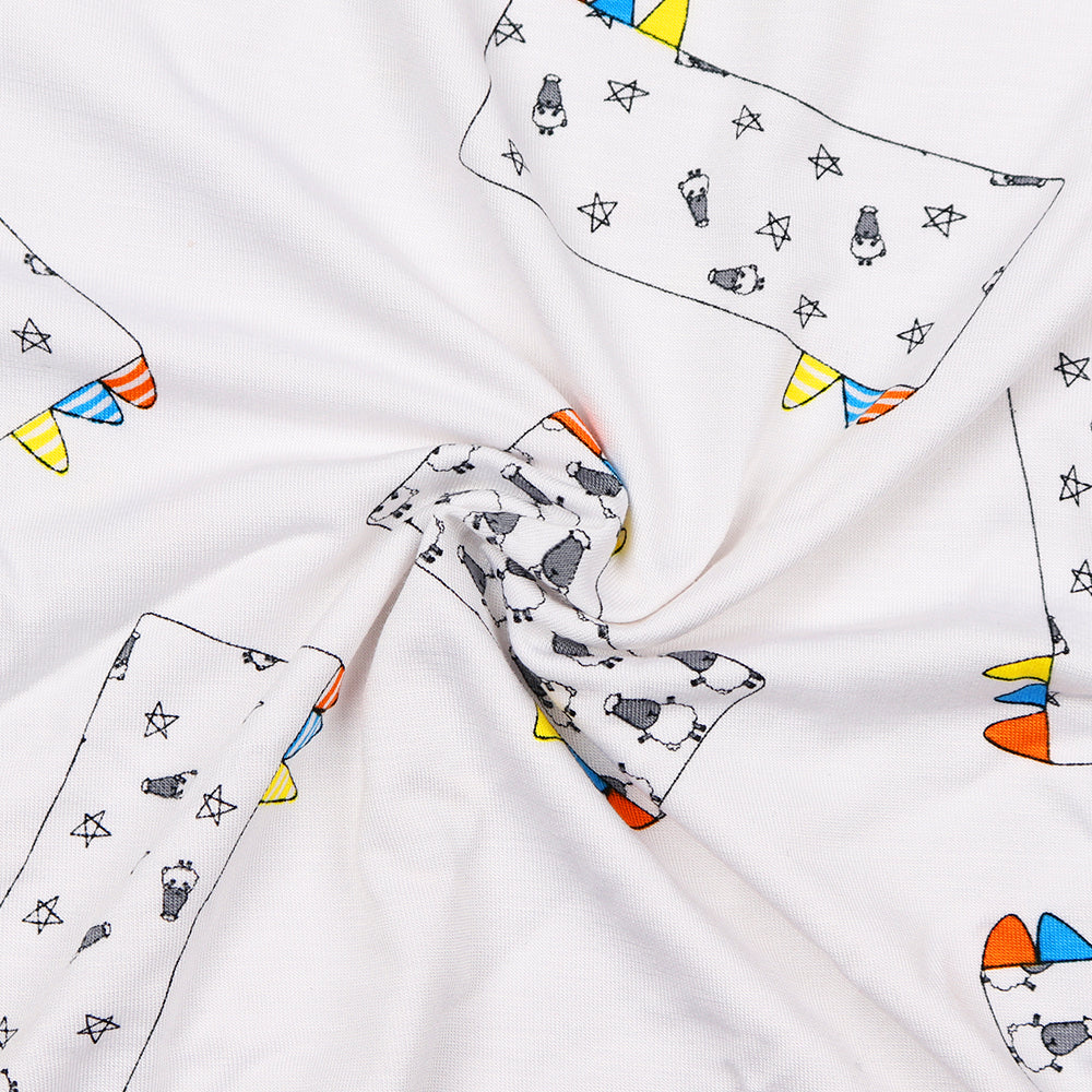Baa Baa Sheepz Baby Side Snap Romper - Buddy Me Everywhere