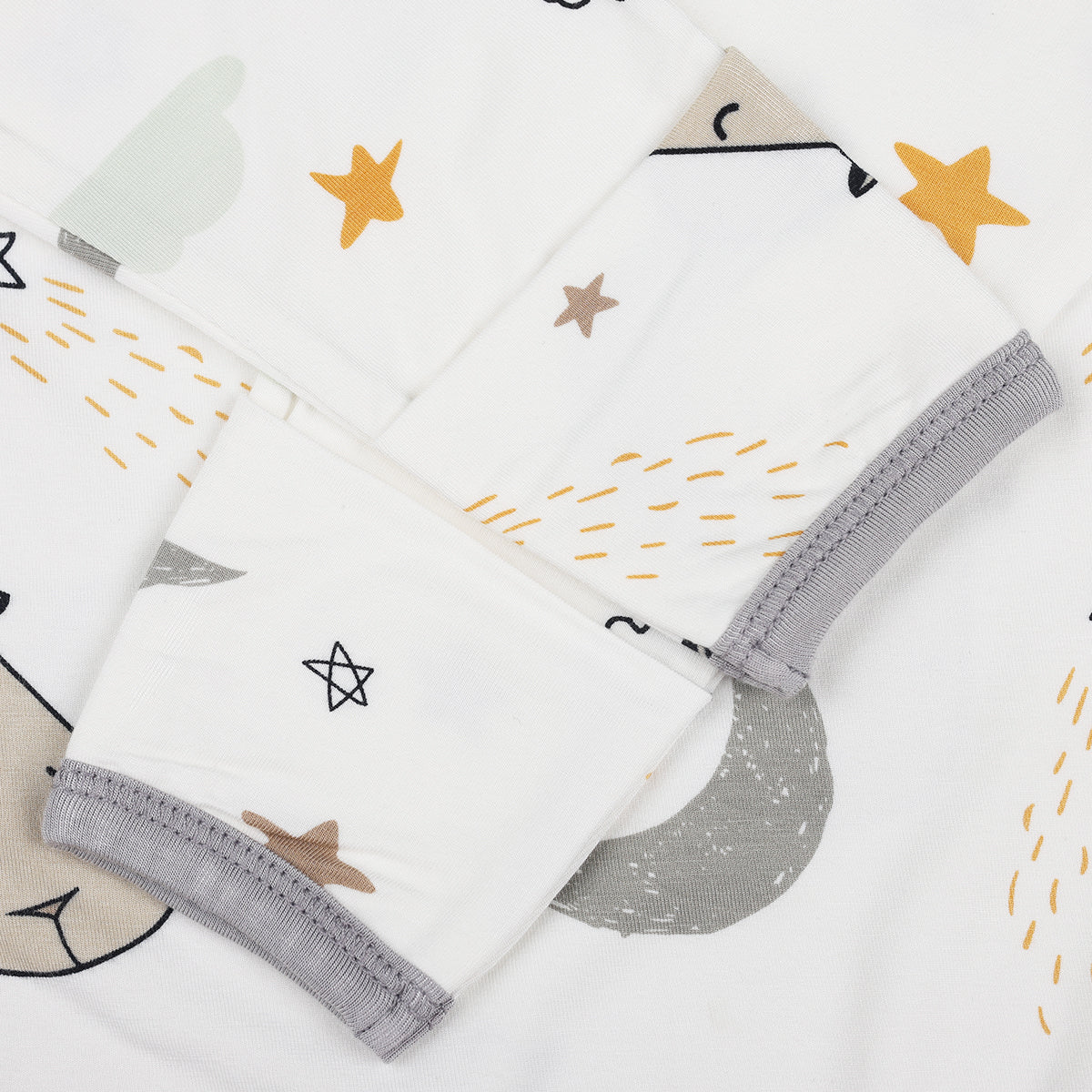 Baa Baa Sheepz Baby Long Sleeve Pyjama Set - Goodnight Baa Baa White (4 Sizes)