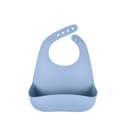 Biomom Silicone Peach-Shaped Baby Bib (5 Colors)