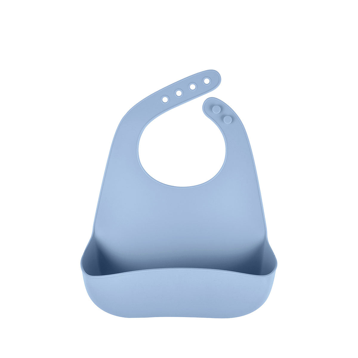Biomom Silicone Peach-Shaped Baby Bib (5 Colors) - Pupsik Singapore