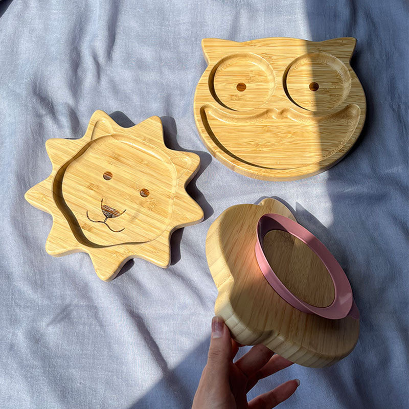Biomom Bamboo Suction Plate - Elephant (Tradewinds)