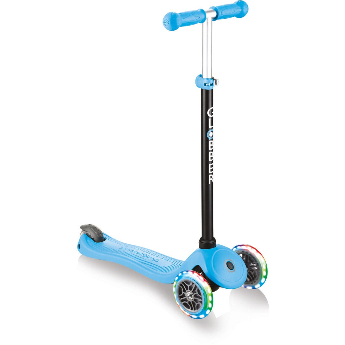 Globber GO•UP Sporty Plus Lights (LED wheels)– Sky Blue