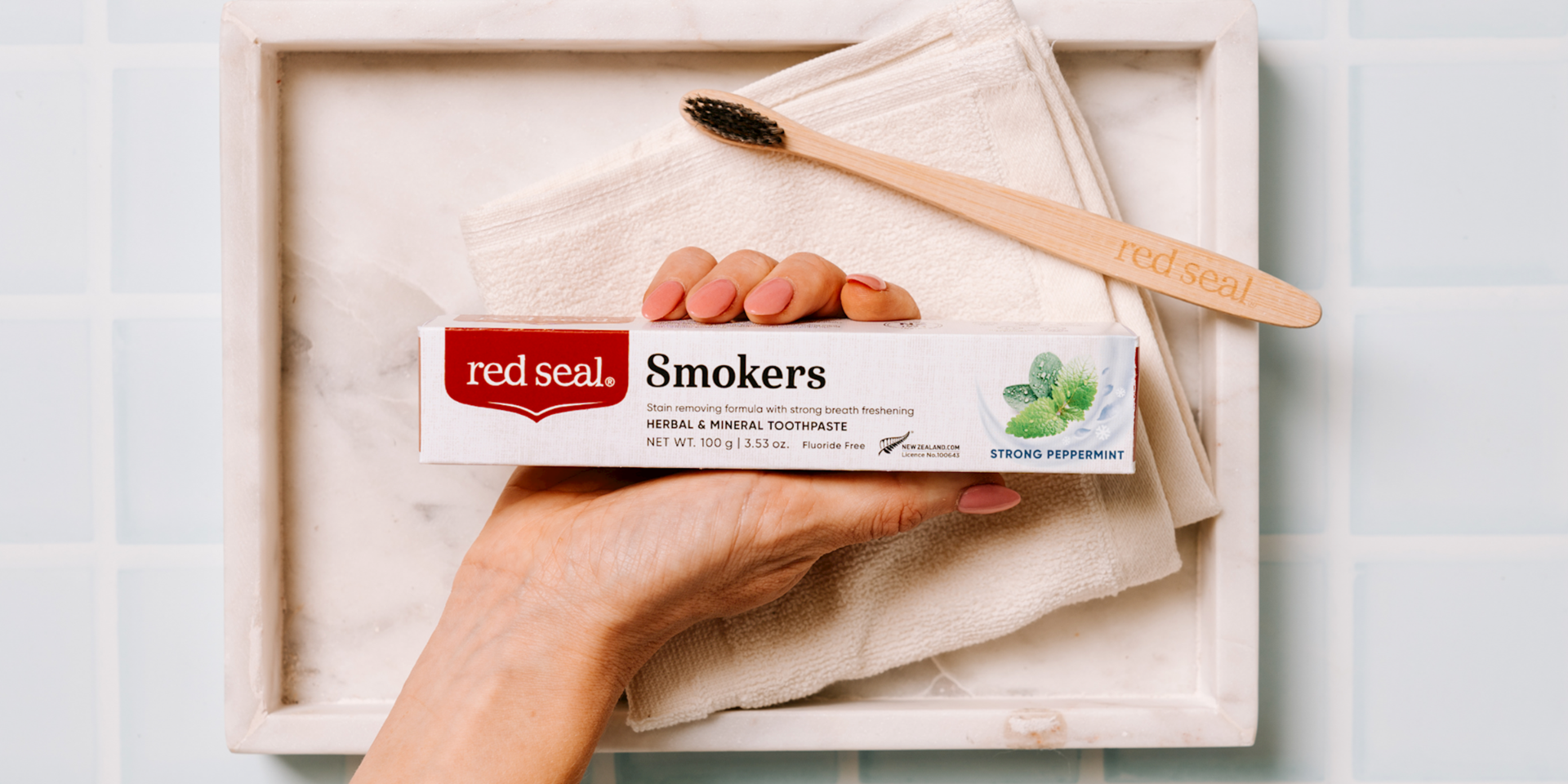 Red Seal Smokers Natural Toothpaste, 100g (Exp 04/27)