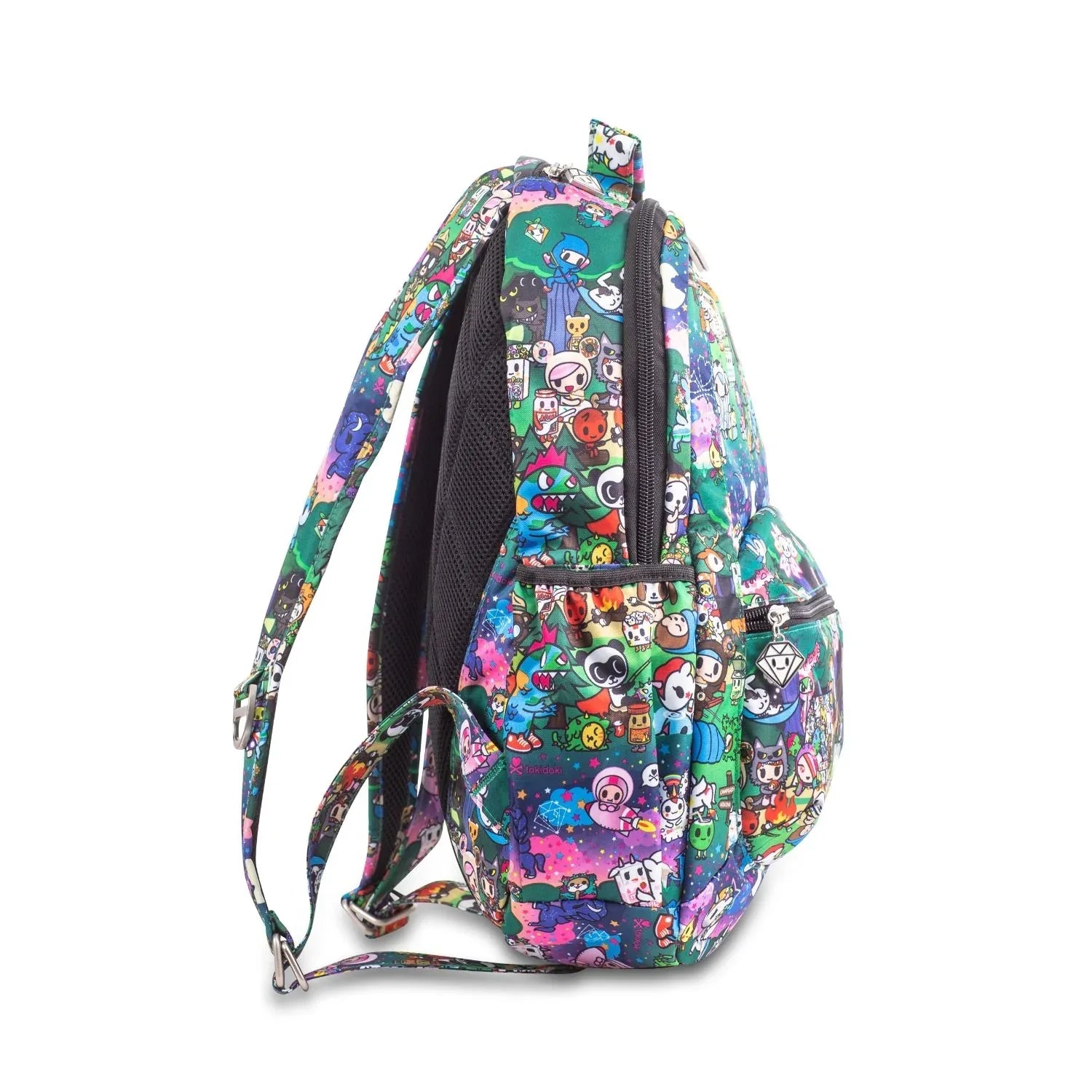 TOKIDOKI キャラクター柄 小型リュック 銀河アドベンチャーシリーズ Jujube Be Packed Tokidoki Backpack - Camp Toki | Pupsik Singapore