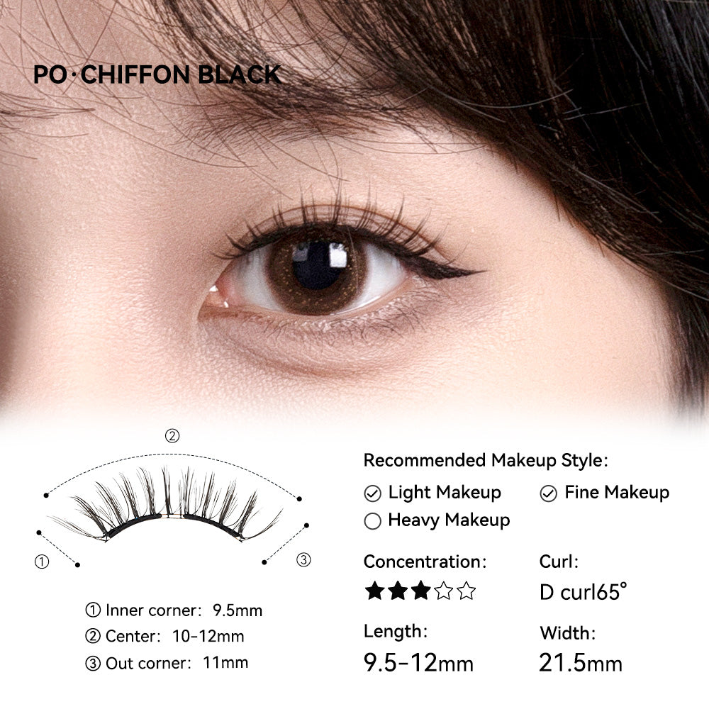 WOSADO Soft Magnetic Eyelashes (20 Types) - Pupsik Singapore