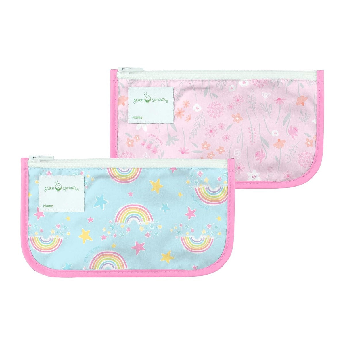 Green Sprouts Reusable Snack Bags, 2pk (6 Designs) - Pupsik Singapore