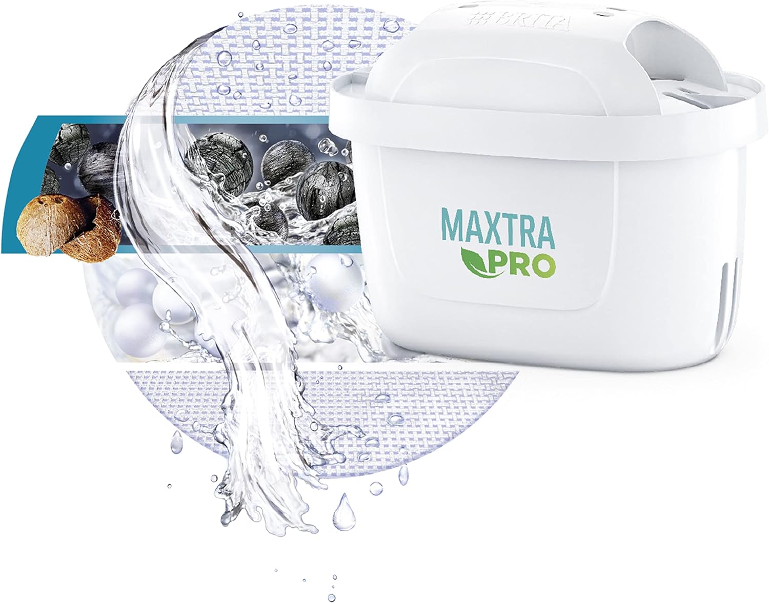 Brita Marella Memo XL Water Filter Jug (1 x Maxtra PRO Filter) - 3.5L White