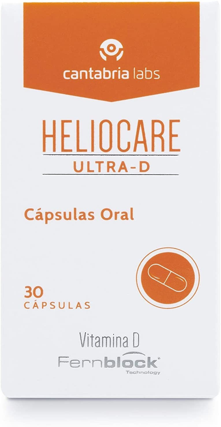 Heliocare Oral Ultra D Capsules Sunscreen, EU (30 caps) - exp 10/26