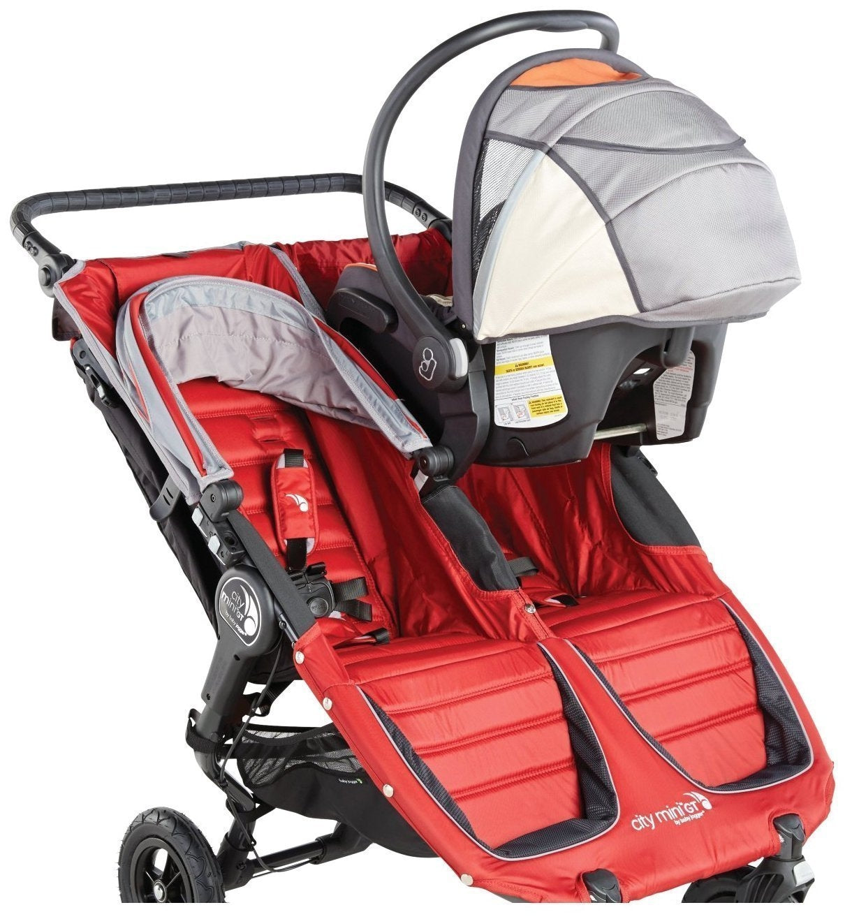 Baby Jogger Car Seat Adapter for City Mini Double - Cybex / Maxi Cosi (Mounting Bracket)
