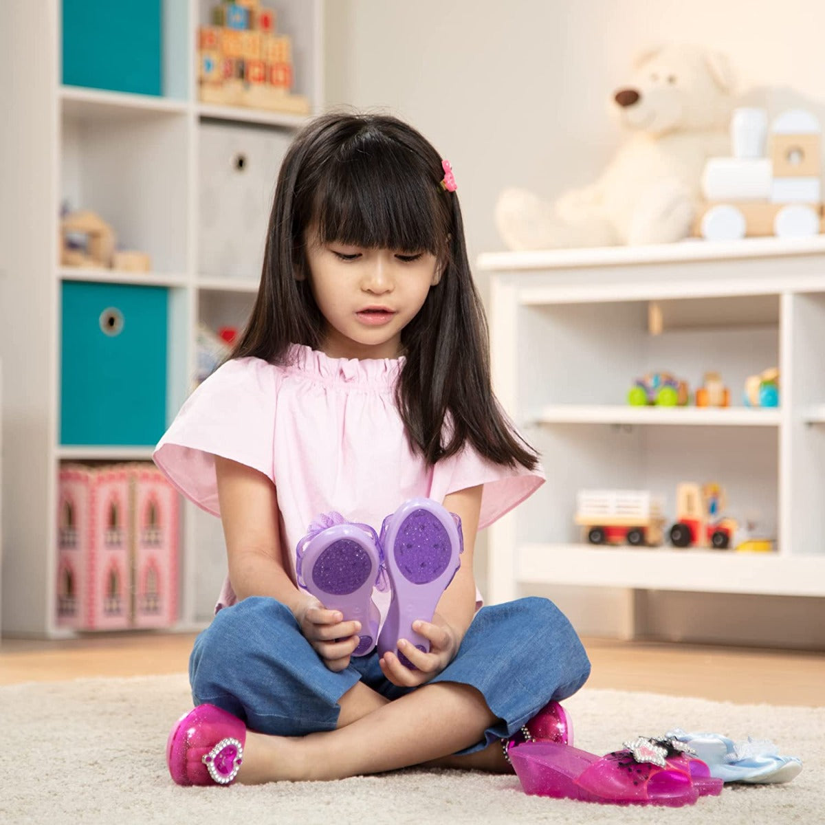 Melissa & Doug Dress Up Shoes Play Set