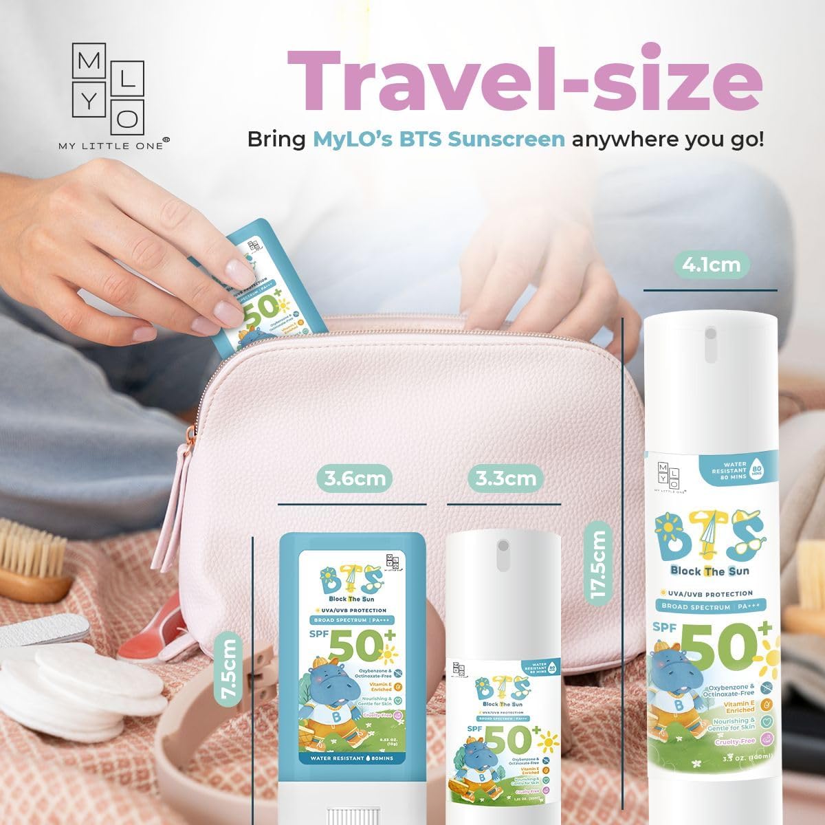MyLO BTS Sunscreen Lotion, 30ml (Exp 11/27)